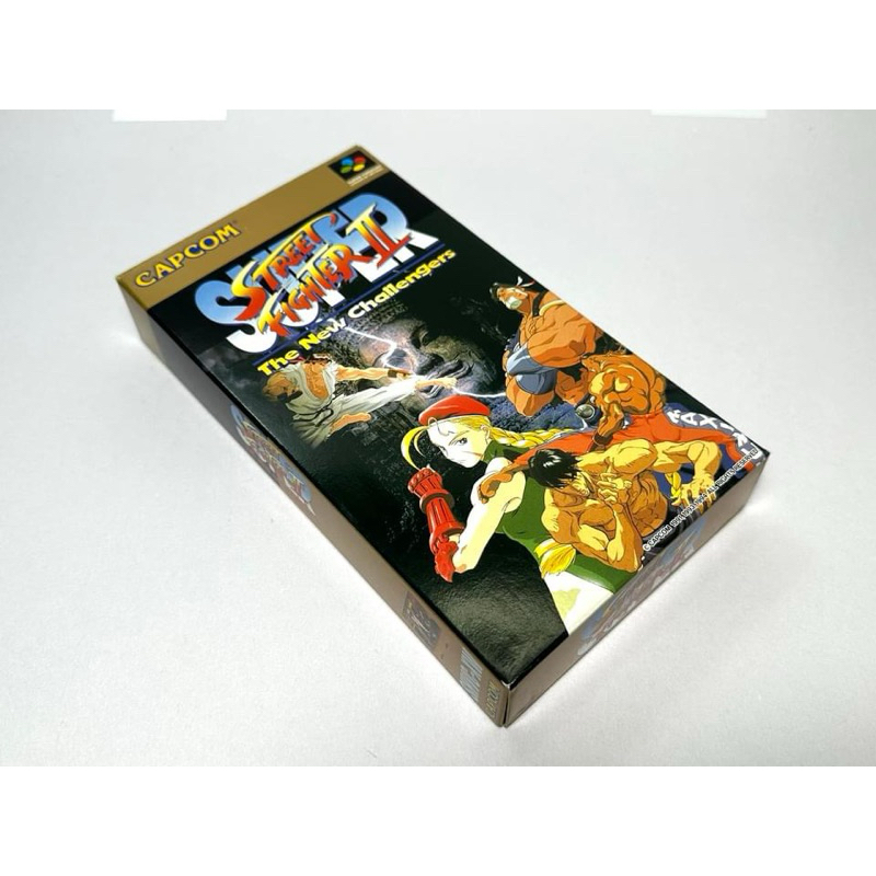 (1) ตลับแท้ Super Famicom (Japan)(sfc)  Super Street Fighter II: The New Challengers