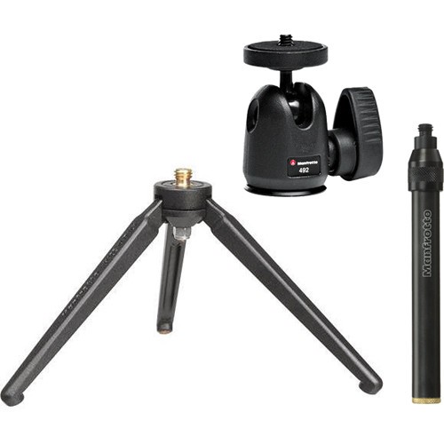 Manfrotto 209,492 LONG Table Top Tripod Kit by Fotofile