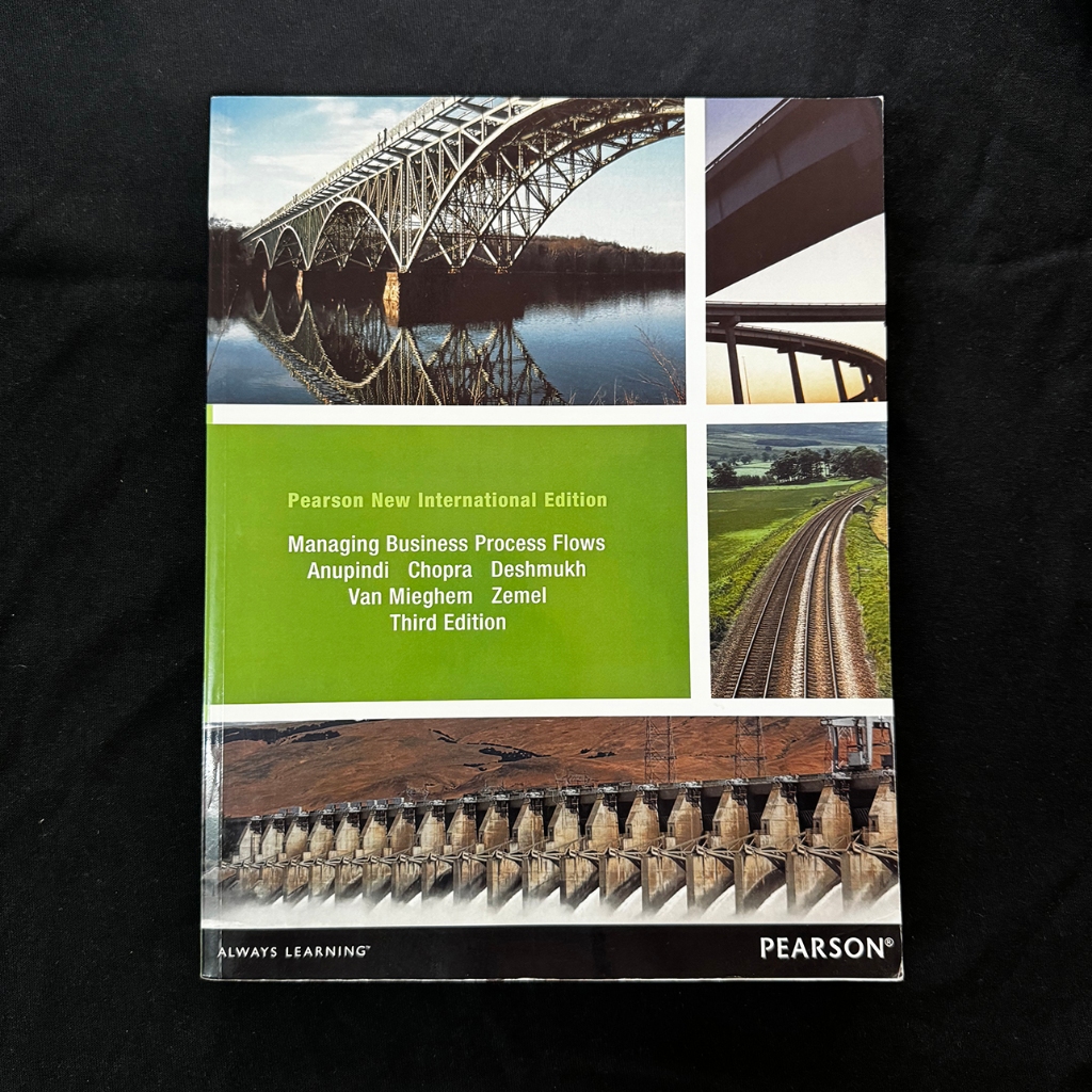 หนังสือ Managing Business Process Flows: Pearson New International Edition / Pearson มือสอง มีขีดไฮไ