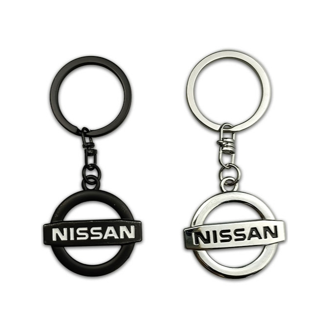 พวงกุญแจโลหะสำหรับรถยนต์นิสสัน Nissan Logo Metal Keychain