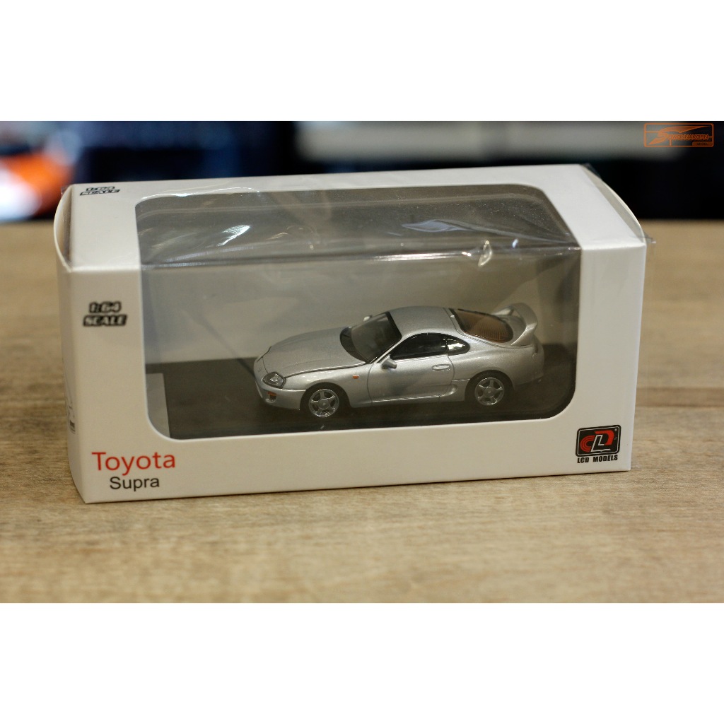 LCD MODEL 1/64 Toyota Supra A80 Silver
