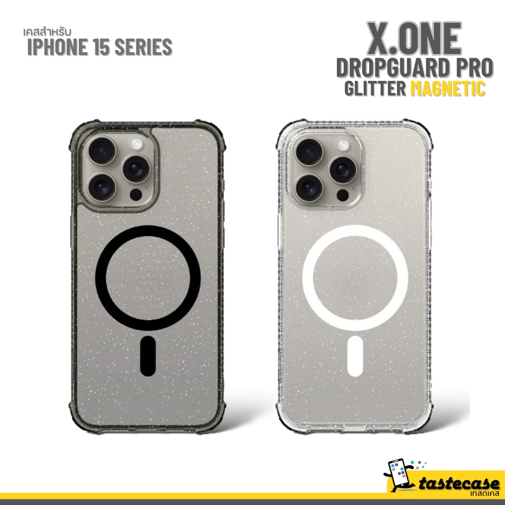 X.One Dropguard Pro Glitter Magnetic เคสสำหรับ iPhone 16 Pro Max และ 16 Pro