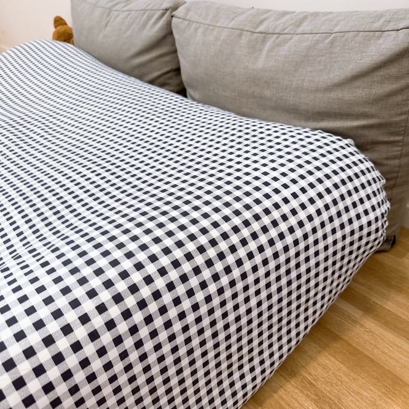 พร้อมส่ง ผ้าปูที่นอน 3.5/5/6 ฟุต มียางรัดมุม 4 มุม สีไม่ตก ไม่ขึ้นขน เนื้อผ้าคอตตอนนุ่ม - รูปที่ 4