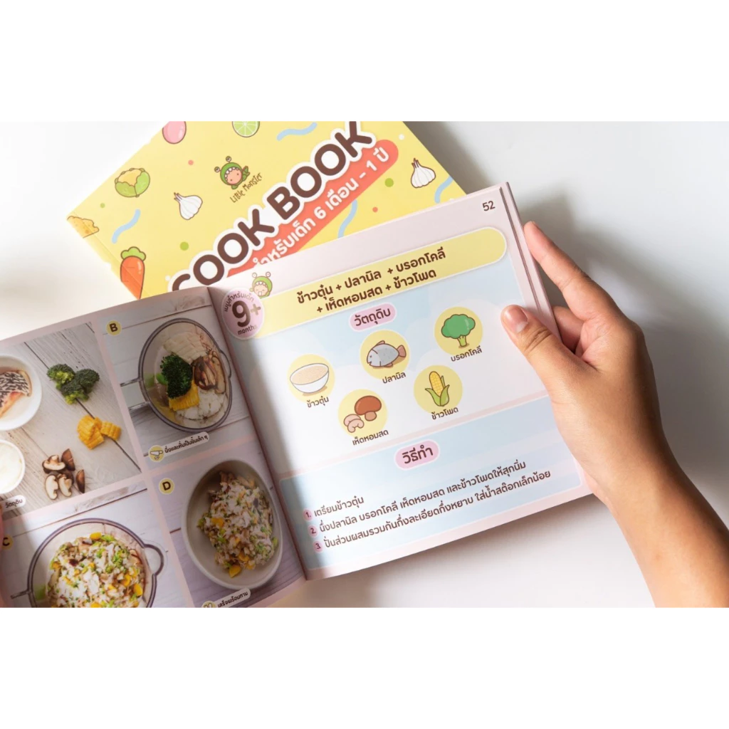 Little Monster Cookbook เมนูอาหารสำหรับเด็ก thumbnail 5