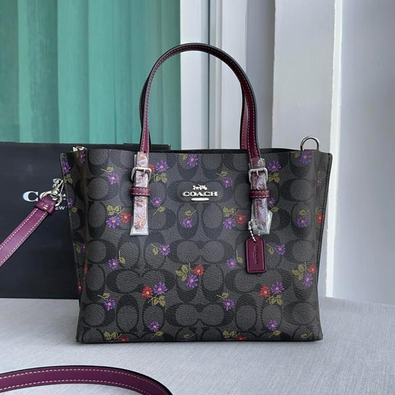 พร้อมส่ง  Coach Mollie Tote 25 #CM072 มอลลี่ โทส