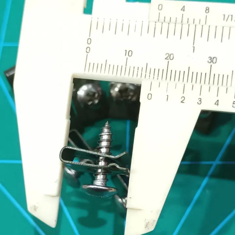 กิ๊บยึดเฟรมHONDAพร้อมน็อตเกลียวปล่อยสแตนเลส4มิลยาว16มิล(1ถ รูปที่ 3