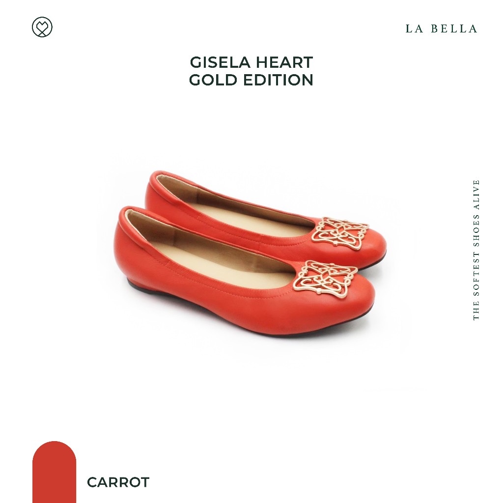 LA BELLA รุ่น GISELA HEART GOLD EDITION - CARROT