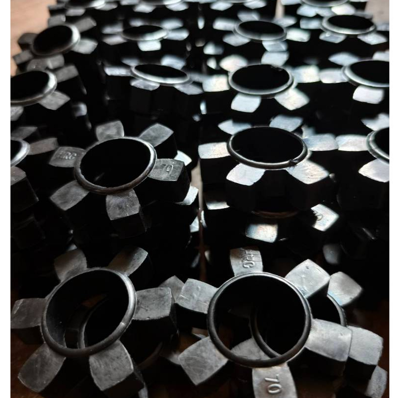 ยางยอย HRC 70 สัดำ จำนวน 100 ตัว