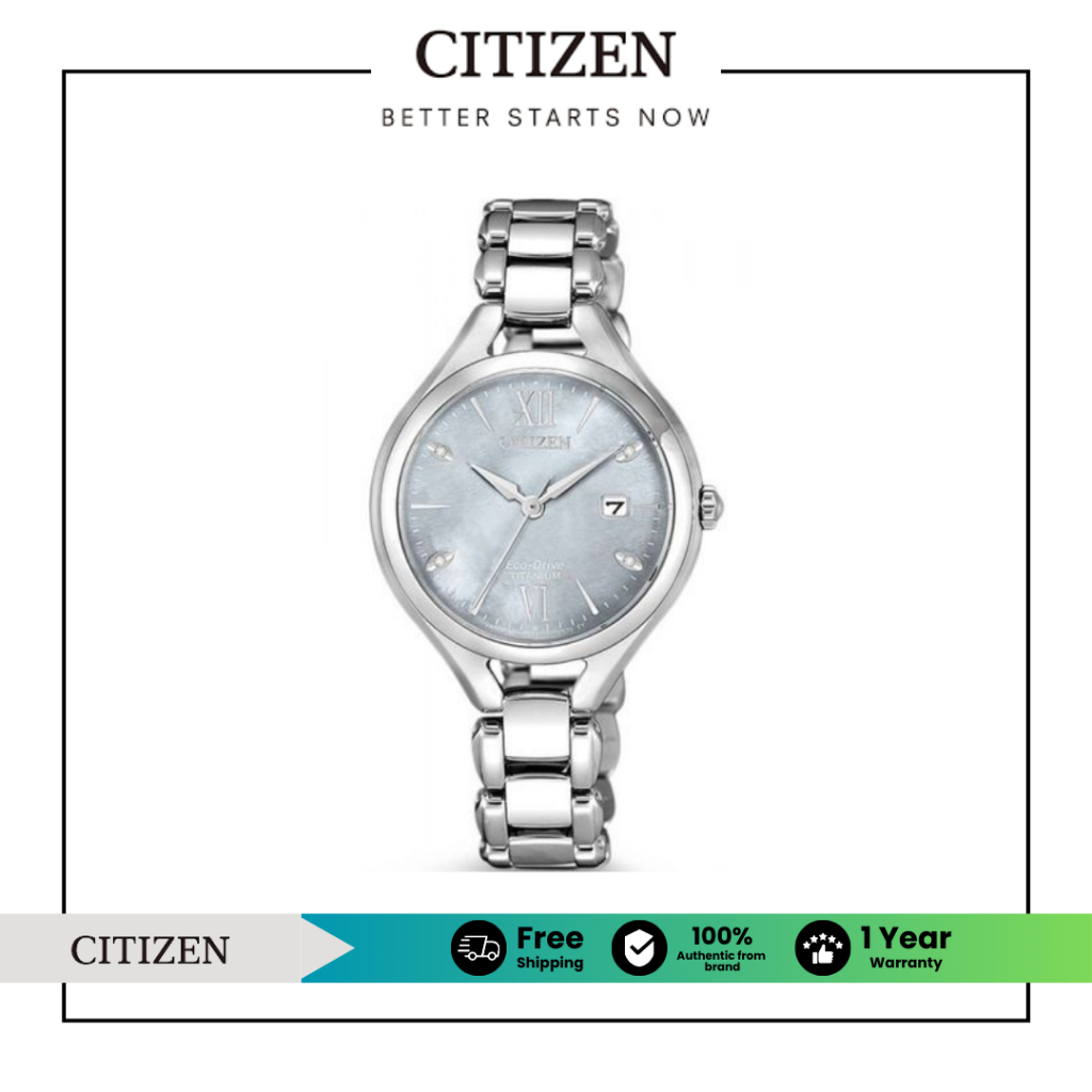 CITIZEN Eco-Drive EW2560-86X Lady Watch ( นาฬิกาผู้หญิงพลังงานแสง )