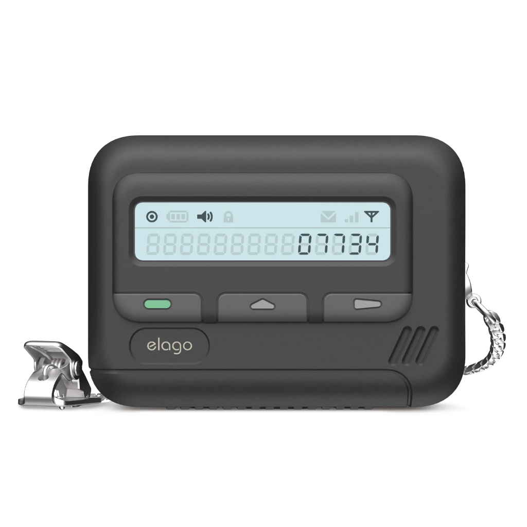 elago AirPods Pro2 Pager Case Lightning And Type C ลิขสิทธิ์แท้จากตัวแทนจำหน่าย (สินค้าพร้อมส่ง)