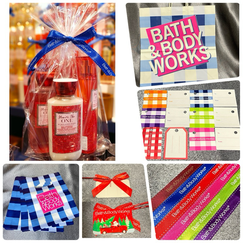 💗ถุงกระดาษ Bath and body works