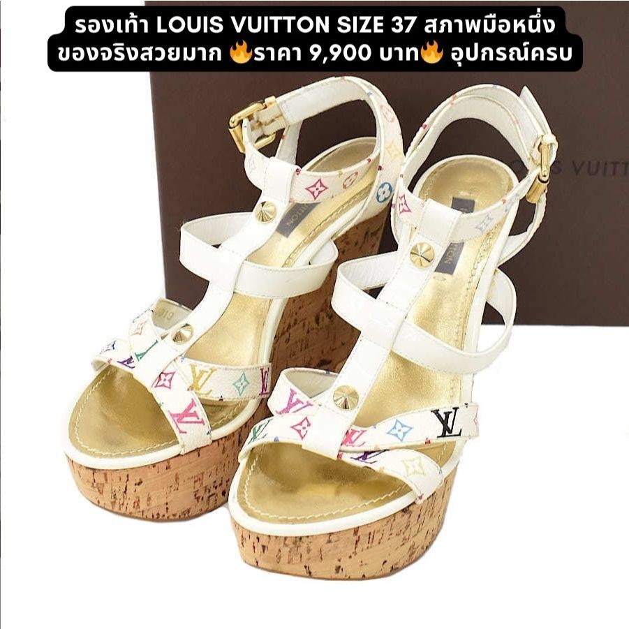 Used like new รองเท้าส้นสูง Louis Vuitton