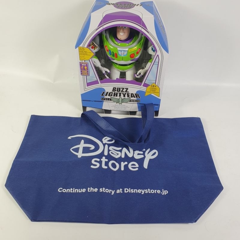 Buzz lightyear Space Ranger Disney Pixar บัส ไลท์เยียร์ พูดได้ มีไฟ มีเสียง ของแท้จากช้อป ดีสนีย์ ญี่ปุ่น