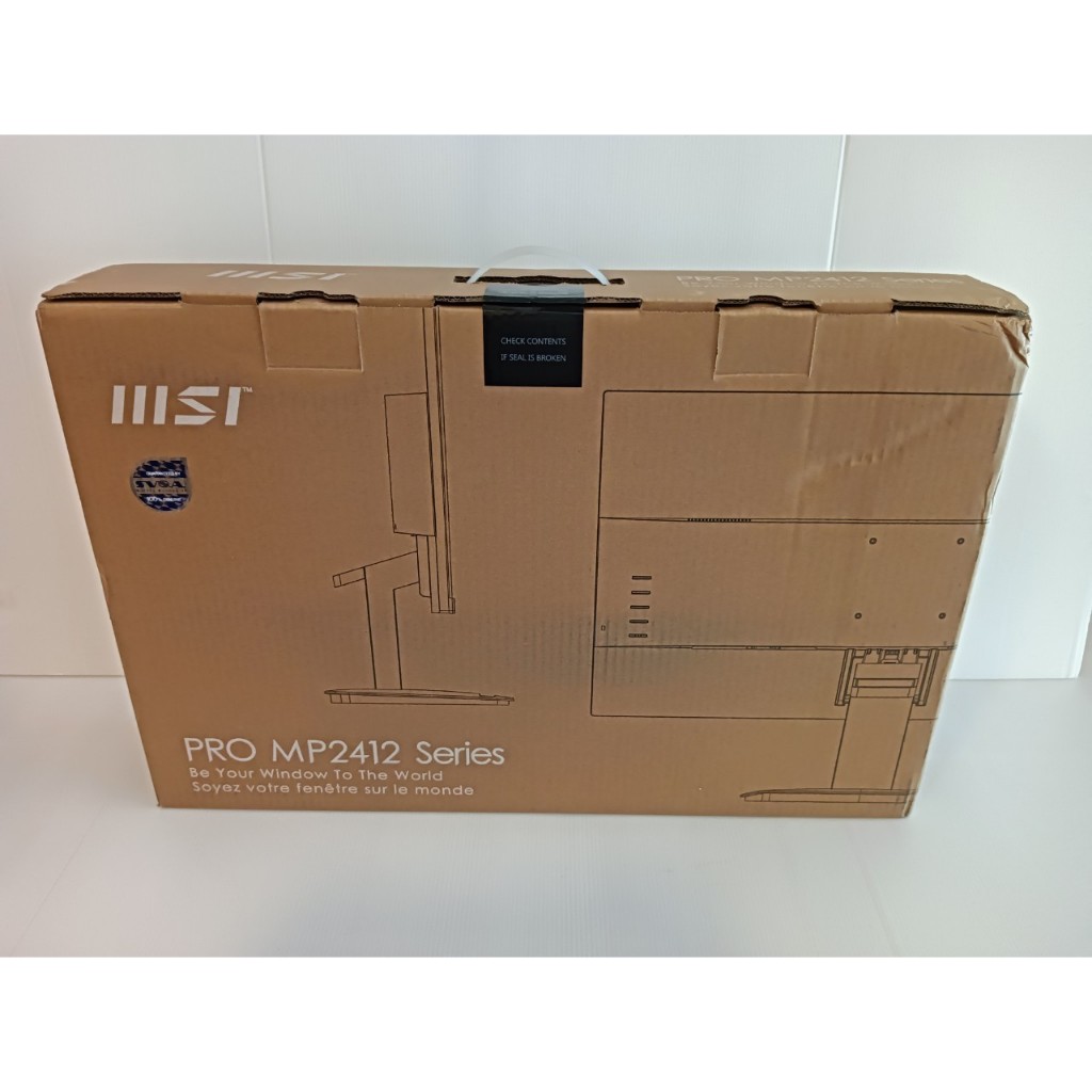 MONITOR (จอมอนิเตอร์) MSI PRO MP2412 - 23.8" VA FHD 100Hz