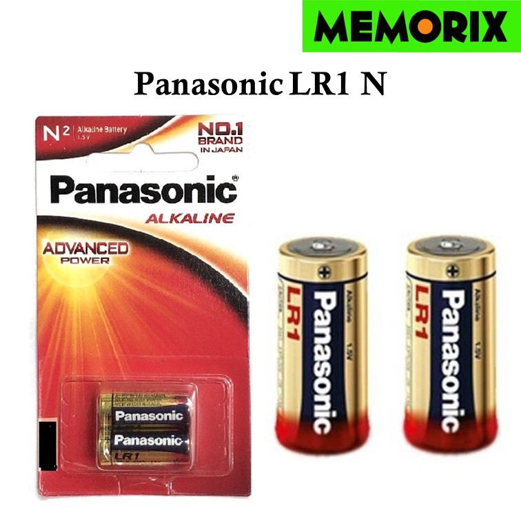 ถูกทีสุด ของแท้ Original Panasonic Alkaline LR1 N size N Battery ถ่านอัลคาไลน์