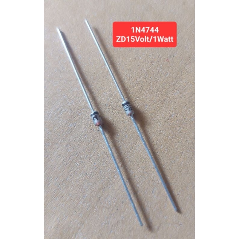  1N4744 (ZD 15V/1Watt)(ห่อละ10ตัว)(ราคาห่อละ)