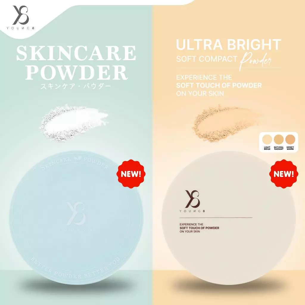 Y8 แท้ 💯%🥇ส่งด่วน🥇 แป้งพัฟ Y8 Skincare Powder แป้งสกินแคร์บำรุงผิวหน้า ใช้ได้ทั้งกลางวันและกลางคืน thumbnail 9