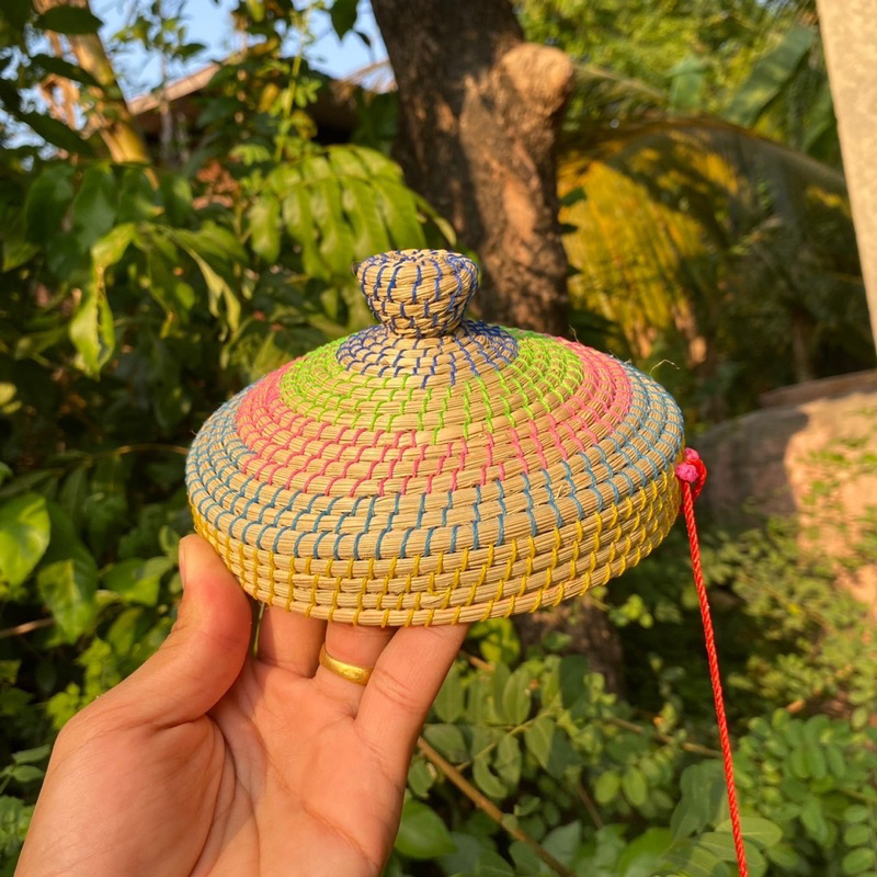 ⚡️ซื้อ 1 แถม 1⚡️ กระติบข้าวเหนียว กระติบข้าวจิ๋ว กระติบข้าวไหล - รูปที่ 5