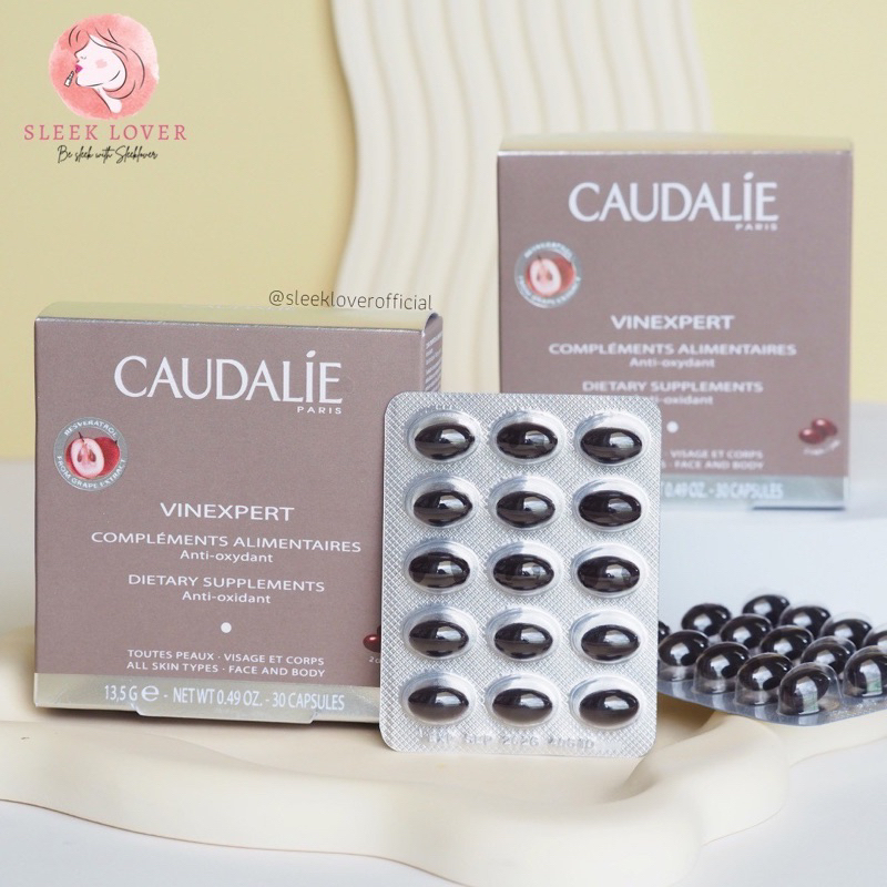 [เหลือ 330.- "เก็บโค้ดทักแชท"] พร้อมส่ง&แท้ Exp.2026 Caudalie Vinexpert Nutritional Supplements (30 capsules)