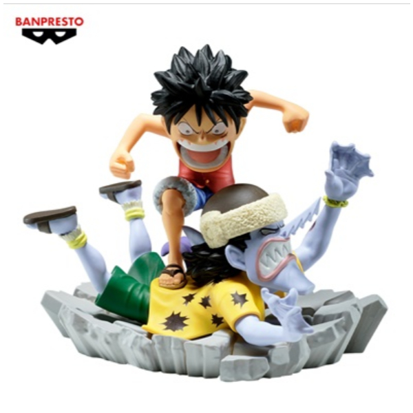 Bandai(บันได) BANPRESTO ONE PIECE WORLD COLLECTABLE FIGURE LOG STORIES-MONKEY.D.LUFFY VS ARLONG-