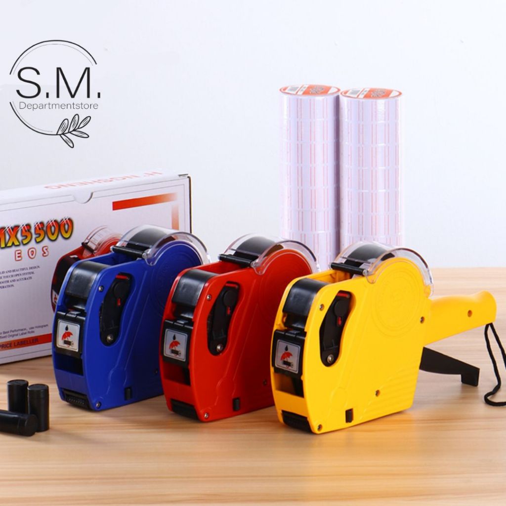 [ ลูกค้าใหม่ 1.- ] S.M เครื่องตีราคา ปืนยิงราคา 8 หลัก