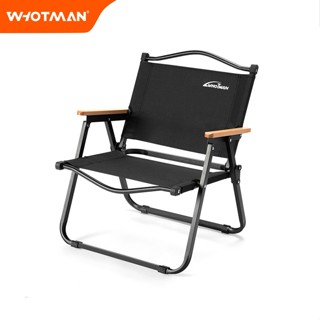 TFY-เก้าอี้พับแคมป์ปิ้ง WHOTMAN แบบพกพา อุปกรณ์ตั้งแคมป์ (ผ้…