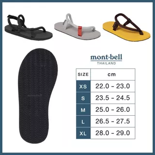 Montbell 2024 รองเท้าแตะรัดส้น รุ่น 1129714 Lock-On Sandals