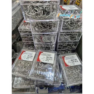 ตาเบ็ดSTAINLESS WEEBASS รุ่น 2813SS บรรจุ100 ตัว/กล่อง