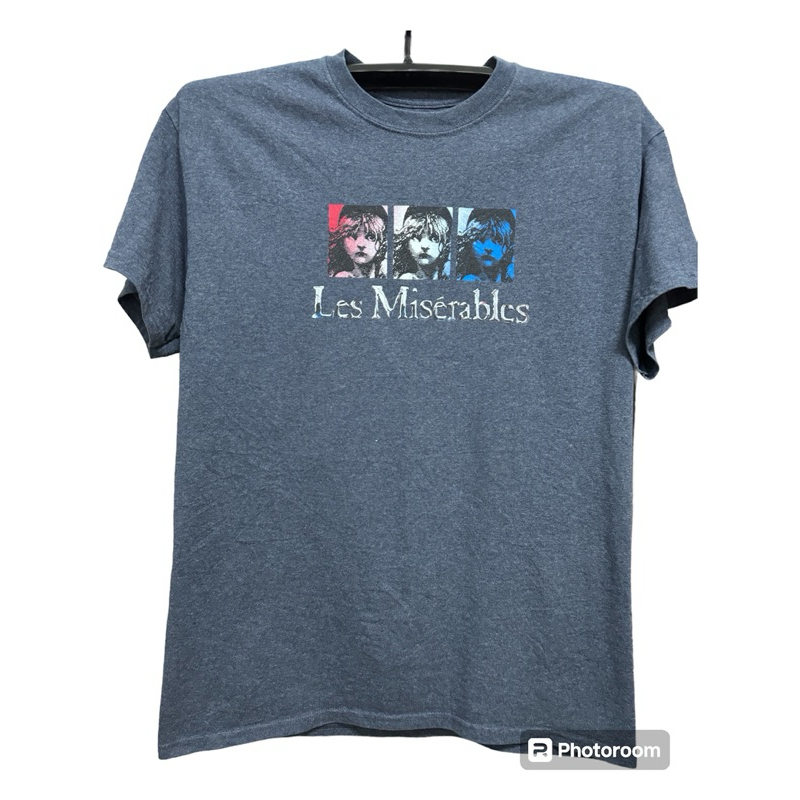 LES MISERABLES Official Unisex "Les Miz" Broadway Musical T-Shirt Size M