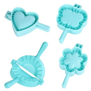 แม่พิมพ์แป้งโดว์ ทําเกี๊ยว รูปหัวใจ ผีเสื้อ ดอกไม้ DIY 3 แบบ