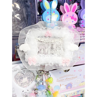 จัดส่ง 1 - 3 วัน Toploader ไอดีการ์ด ลูกไม้ ปีกนางฟ้า ขนนุ่ม…