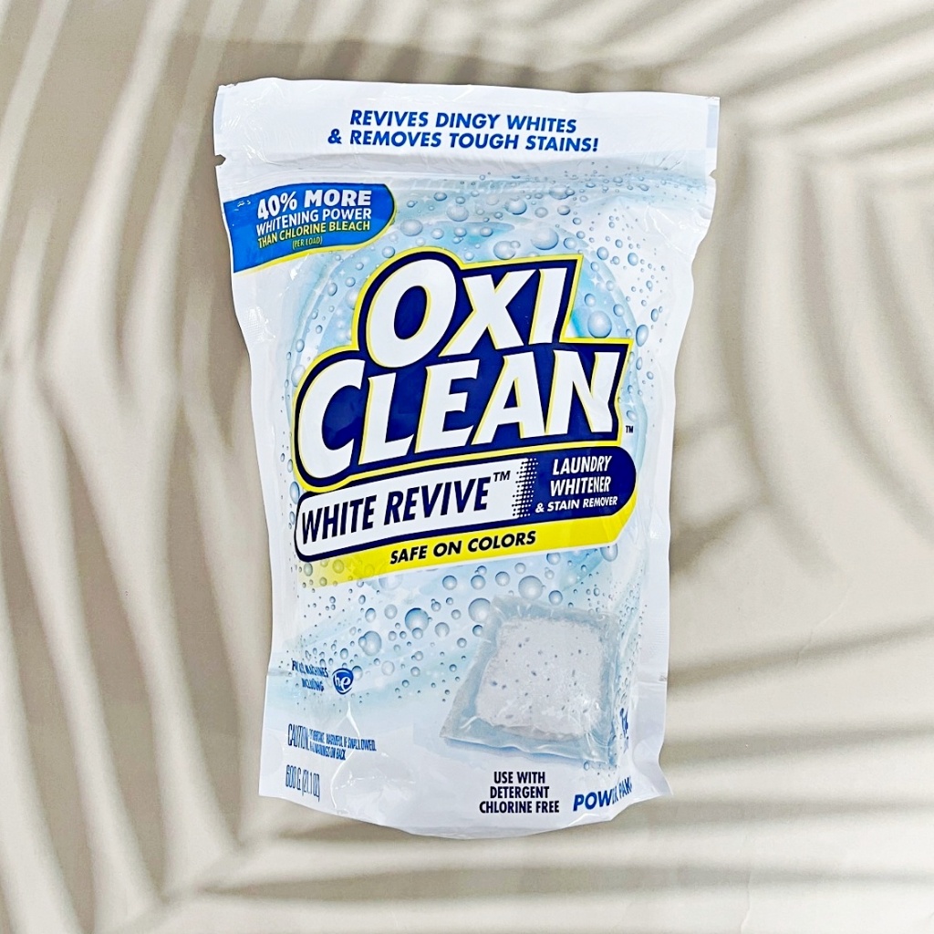 [Oxi Clean®] White Revive Laundry Whitener And Stain Remover Safe On Colors 24 Count น้ำยาขจัดคราบเส