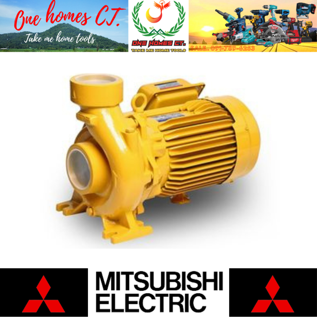 MITSUBISHI ปั๊มหอยโข่งน้ำมาก 3HP 1เฟส รุ่น WCL-2205-S # ออก..ใบเสร็จ-ใบกำกับภาษี..ได้ครับ..
