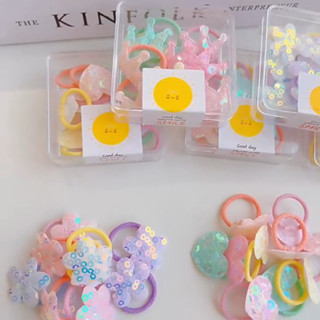 ✿SALE!! ยางมัดผมเด็ก (Hr62) - ยางมัดผมเด็กไซส์มินิ  พร้อมยาง…