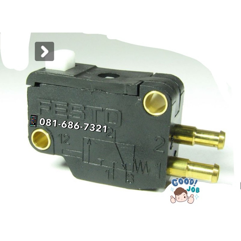 FESTO S-3-PK-3-B Micro stem actuated valve วาล์วลม