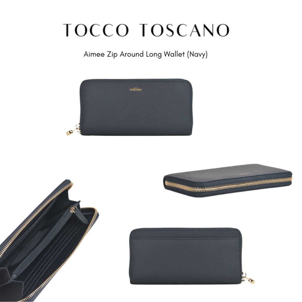 Tocco Toscano محفظة طويلة Aimee بسحاب دائري — صورة 3