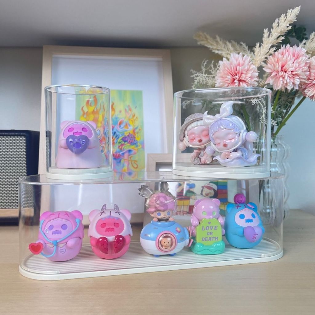 [ส่งจาก🇹🇭][กล่องหมุน]กล่องใส่ฟิค มินิมอล กล่องใส่ฟิกเกอร์ ตู้โชว์โมเดล - รูปที่ 5