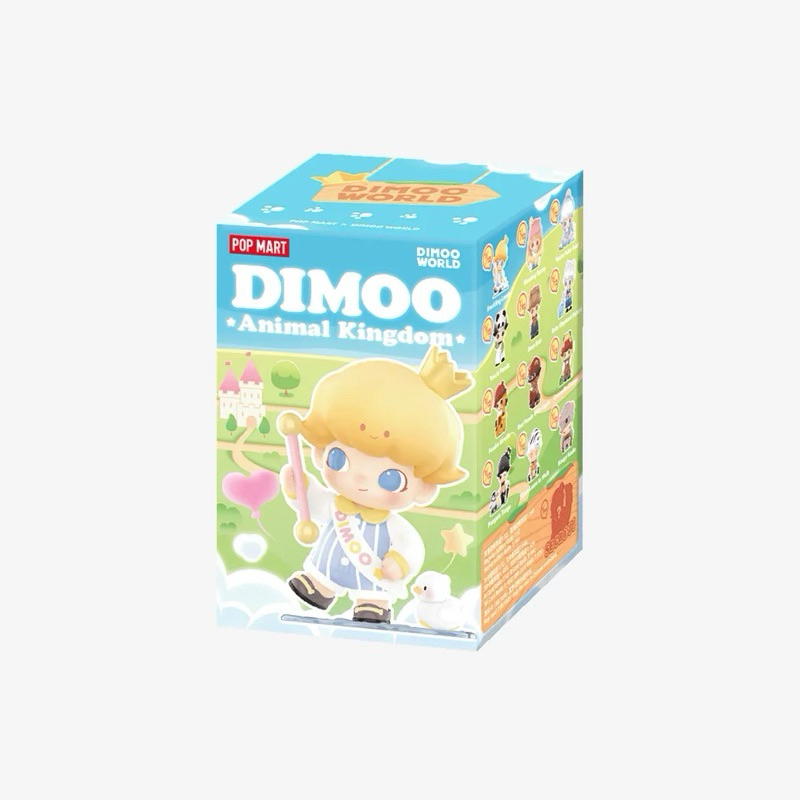 (มือ1 พร้อมส่ง!! กล่องสุ่ม ลุ้นผซี) Dimoo Animal kingdom Series พร้อมส่งจากไทย