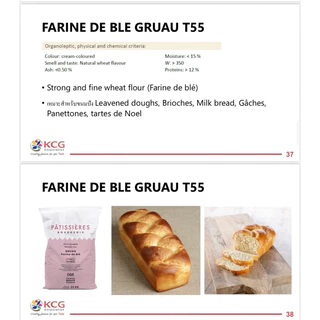 แป้งสาลีฝรั่งเศส French wheat flour 𝗠𝗼𝘂𝗹𝗶𝗻 𝗕𝗼𝘂𝗿𝗴𝗲𝗼𝗶𝘀 T45 T55 T65 T80