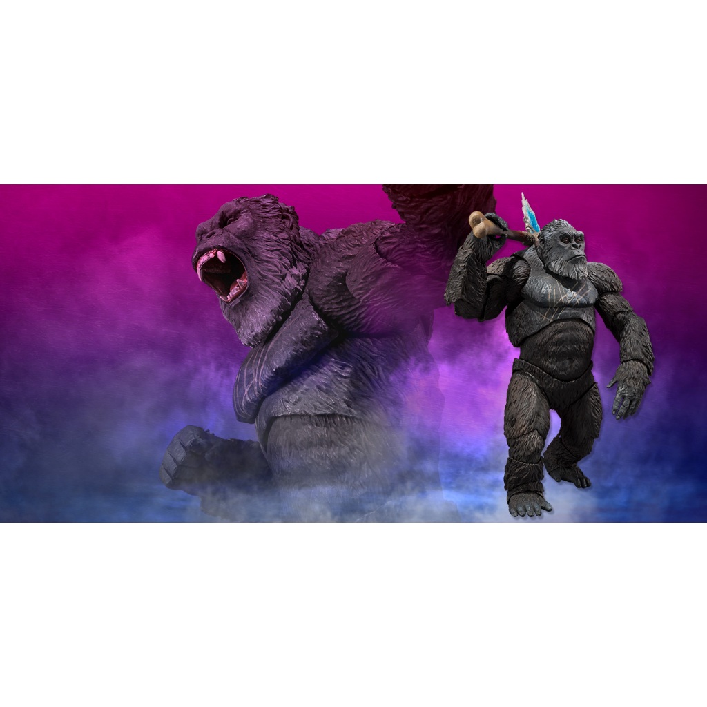 💕***พร้อมส่ง***S.H.MonsterArts KONG FROM GODZILLA x KONG: THE NEW EMPIRE [2024] คิงคอง ภาค2 #Kimyuto