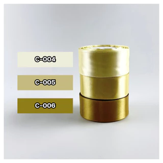 ริบบิ้นซาติน4cm. (25หลา) ริบบิ้น4cm ยาว22เมตร พร้อมส่ง| rb014022