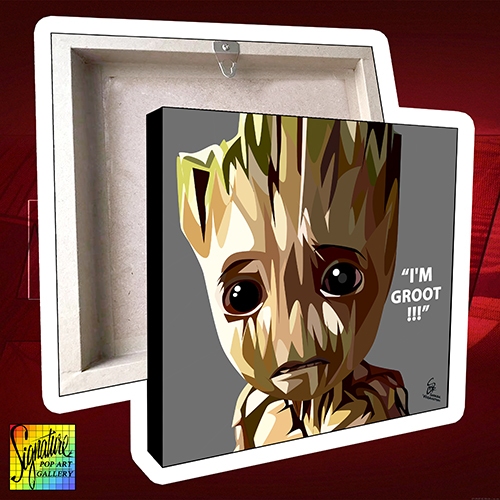 กรอบรูป POP ART "Groot V.2" มาเวล ซุปเปอร์ฮีโร่