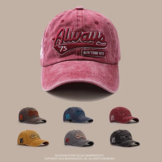 หมวกแก๊ปเบสบอลปัก Always มี 6 สี สไตล์เกาหลี