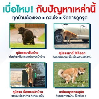 ผงไล่หมา ไล่หมาจร แบบยุคใหม่ ไล่สุนัข ไล่หมาขับถ่าย ผงไล่หมา ที่ไล่หมา แบบไม่ทำร้ายสัตว์