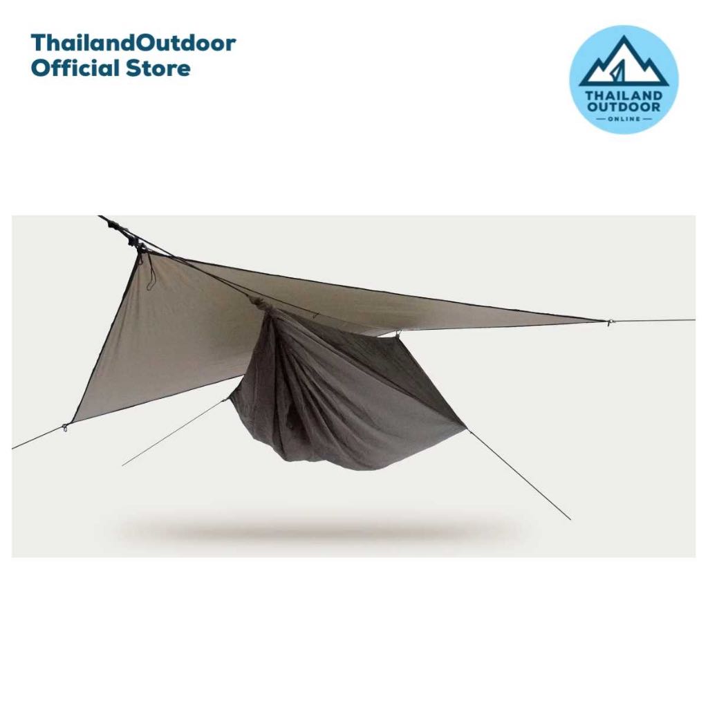 Hennessy Hammock เปลมุ้ง เดินป่า พร้อมฟลายชีท รุ่น Hyperlight Zip THEN004