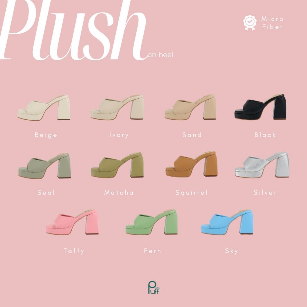 PUFFSHOES.OFFICIAL : Plush Heel