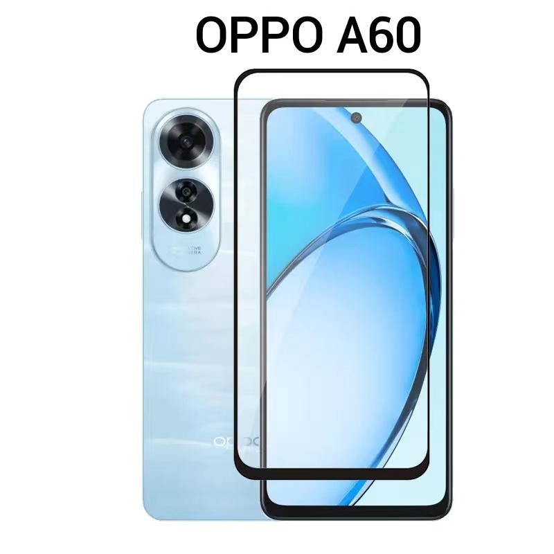 OPPO A60/Realme C65ตรงรุ่น(พร้อมส่งในไทย)ฟิล์มกระจกเต็มจอOPPO A60