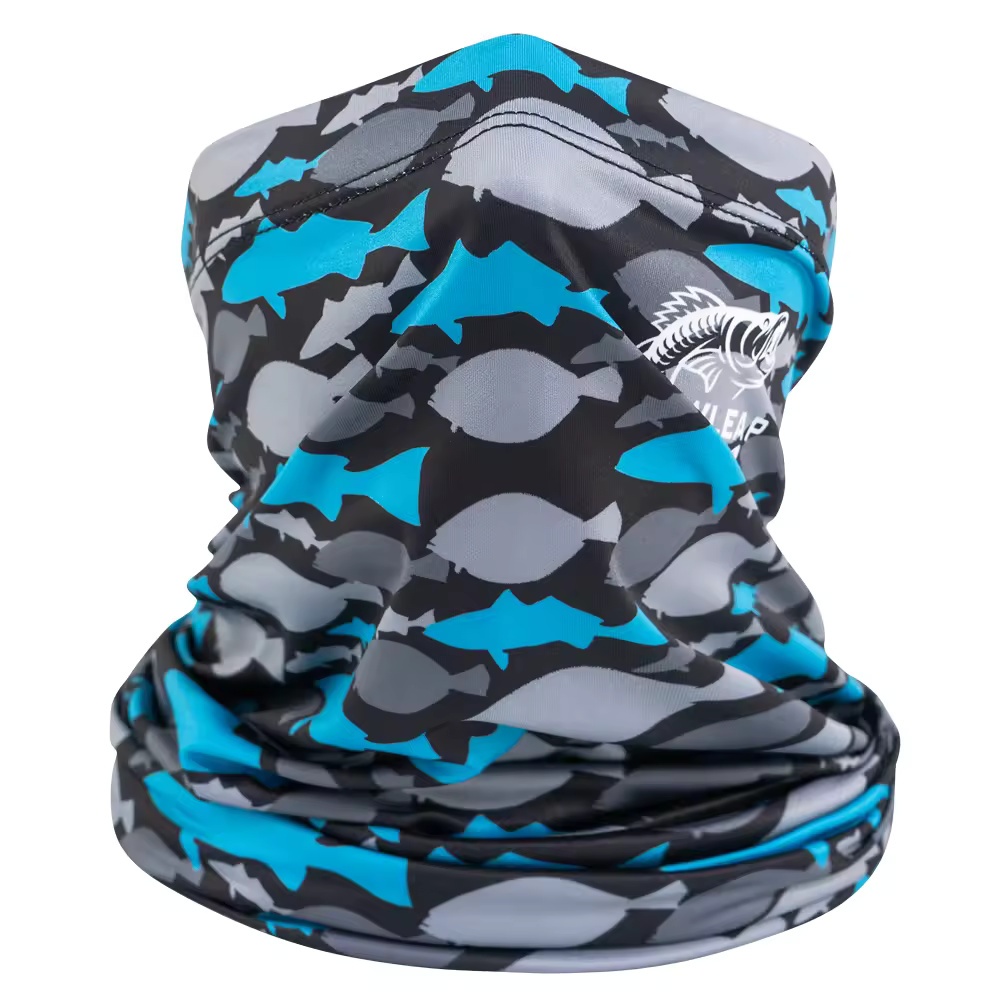 2BH ผ้าคลุมหน้าและคอ Face Neck gaiter(RNG01) ผ้าเล่นกีฬา ตกปลา ขี่จักรยาน ซับเหงื่อระบายอากาศได้ดี