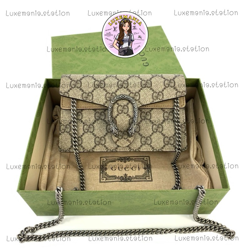 👜: New!! Gucci Super Mini Dionysus Bag ‼️ก่อนกดสั่งรบกวนทักมาเช็คสต๊อคก่อนนะคะ‼️ look