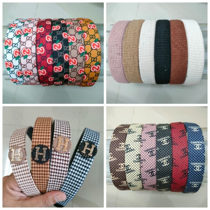 ที่คาดผม เหล็กชุบทอง/เงิน พร้อมส่ง 12 ชิ้น 170 บาท